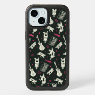 Scooby-Doo Punk Guitar and Amp Pattern iPhone 15 Case