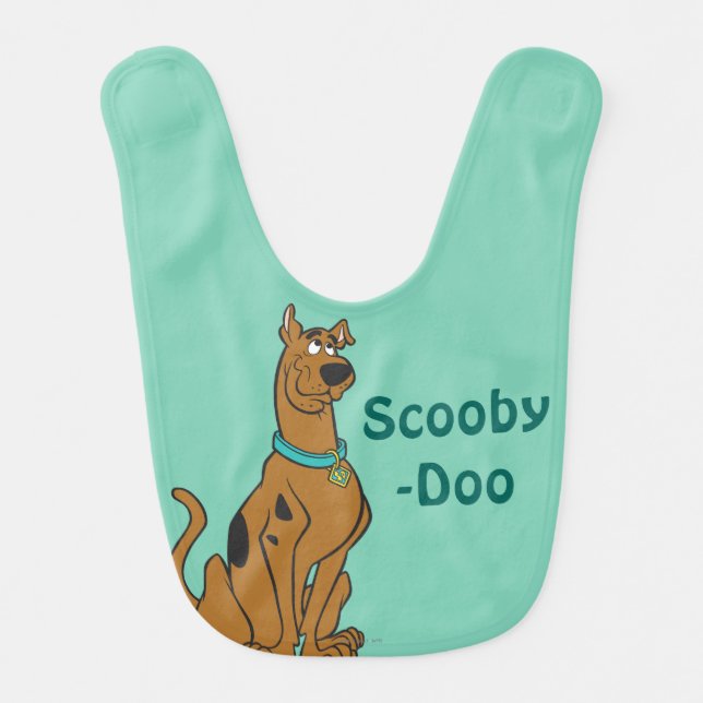Scooby-Doo Puppy Eyes Baby Bib (Front)