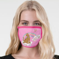 Scooby-Doo Rainbow Butterfly Face Mask