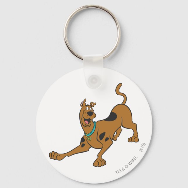 Scooby-Doo Ready To Play Keychain (Front)