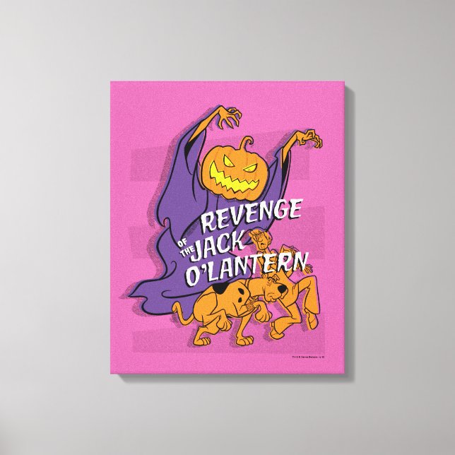 Scooby-Doo | Revenge of the Jack O' Lantern Canvas Print (Front)