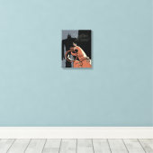 Scooby-Doo "Romethin's Out There" Canvas Print (Insitu(Wood Floor))