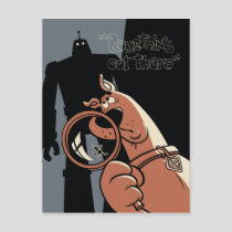 Scooby-Doo "Romethin's Out There" Postcard