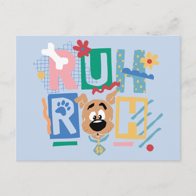 Scooby-Doo | Ruh Roh Baby Scooby-Doo Postcard (Front)