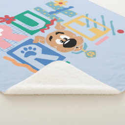 Scooby-Doo | Ruh Roh Baby Scooby-Doo Sherpa Blanket | Zazzle