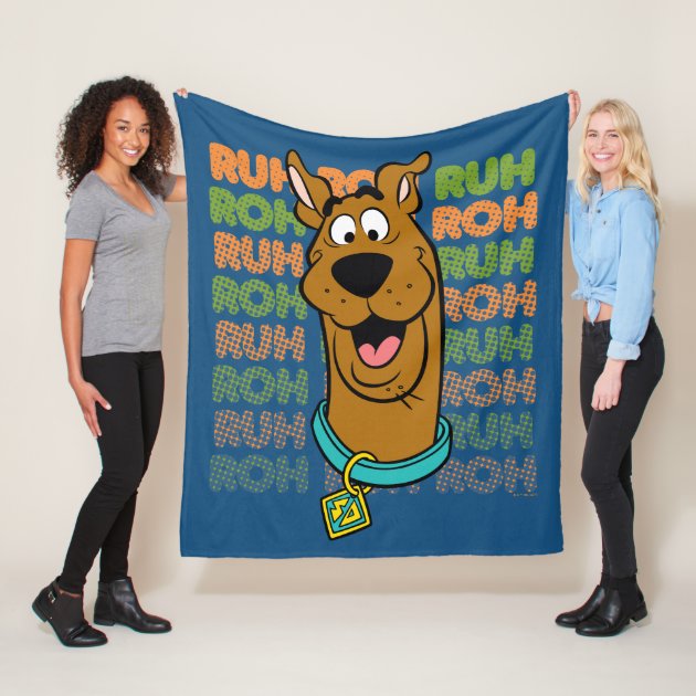 Scooby doo plush discount blanket