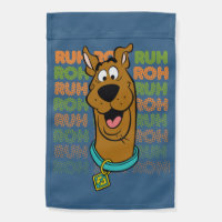 Scooby-Doo & The Gang Mystery Machine, Add Name Garden Flag