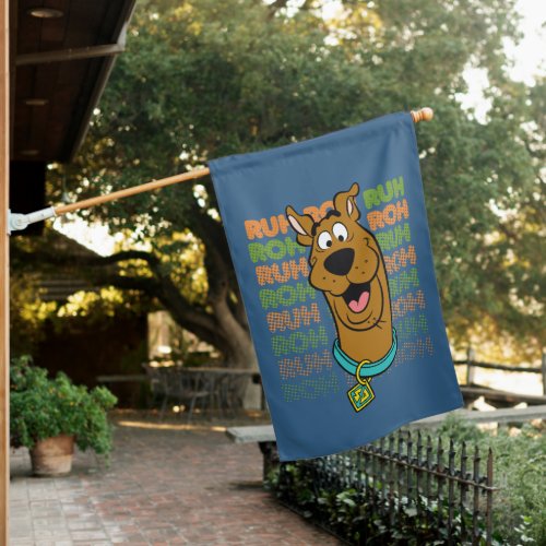 Scooby_Doo Ruh Roh House Flag
