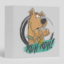 Scooby-Doo "Ruh Roh!" Marker Sketch 3 Ring Binder