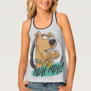 Scooby-Doo "Ruh Roh!" Marker Sketch Tank Top