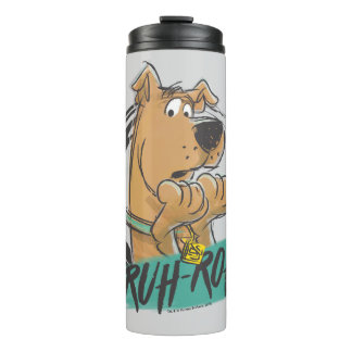 Scooby-Doo "Ruh Roh!" Marker Sketch Thermal Tumbler