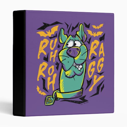 Scooby_Doo  Ruh Roh Raggy 3 Ring Binder