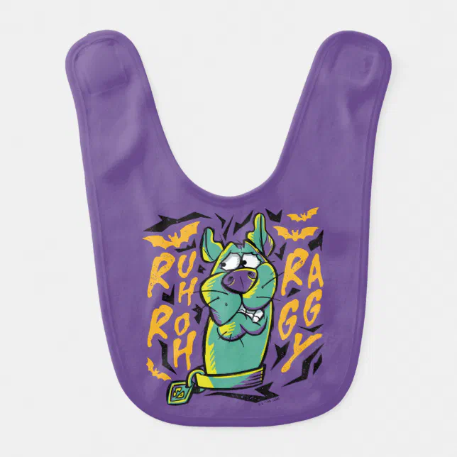 Scooby-Doo | Ruh Roh Raggy Baby Bib | Zazzle