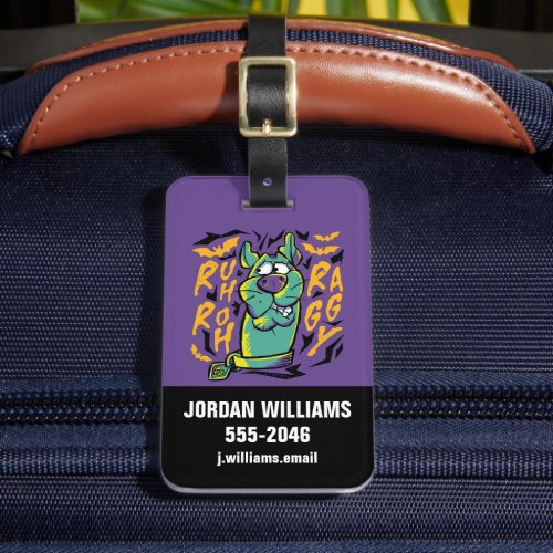 Scooby_Doo  Ruh Roh Raggy Luggage Tag