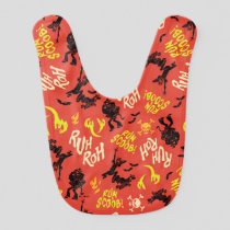 Scooby-Doo | Ruh Roh Run Scoob! Pattern Baby Bib