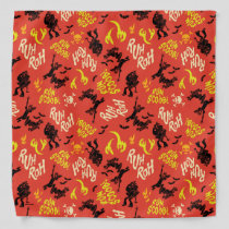 Scooby-Doo | Ruh Roh Run Scoob! Pattern Bandana