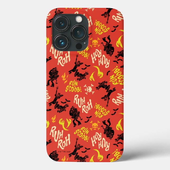 Scooby-Doo | Ruh Roh Run Scoob! Pattern Case-Mate iPhone Case (Back)