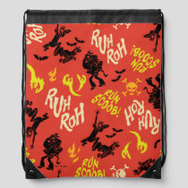 Scooby-Doo | Ruh Roh Run Scoob! Pattern Drawstring Bag