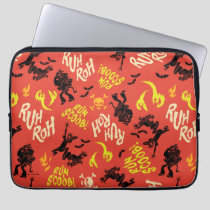 Scooby-Doo | Ruh Roh Run Scoob! Pattern Laptop Sleeve