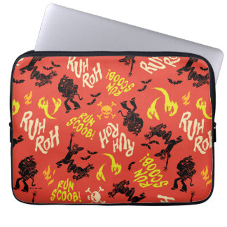 Scooby-Doo | Ruh Roh Run Scoob! Pattern Laptop Sleeve