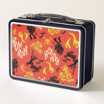 Scooby-Doo | Ruh Roh Run Scoob! Pattern Metal Lunch Box