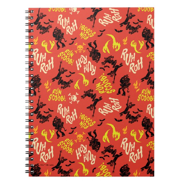 Scooby-Doo | Ruh Roh Run Scoob! Pattern Notebook (Front)