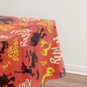 Scooby-Doo   Ruh Roh Run Scoob! Pattern Tablecloth