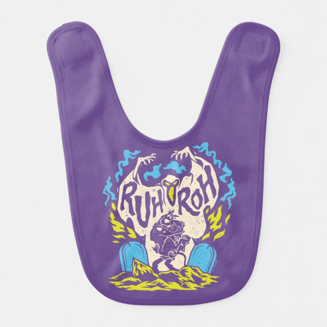 Scooby-Doo | Ruh Roh Scooby & Shaggy Baby Bib (Front)