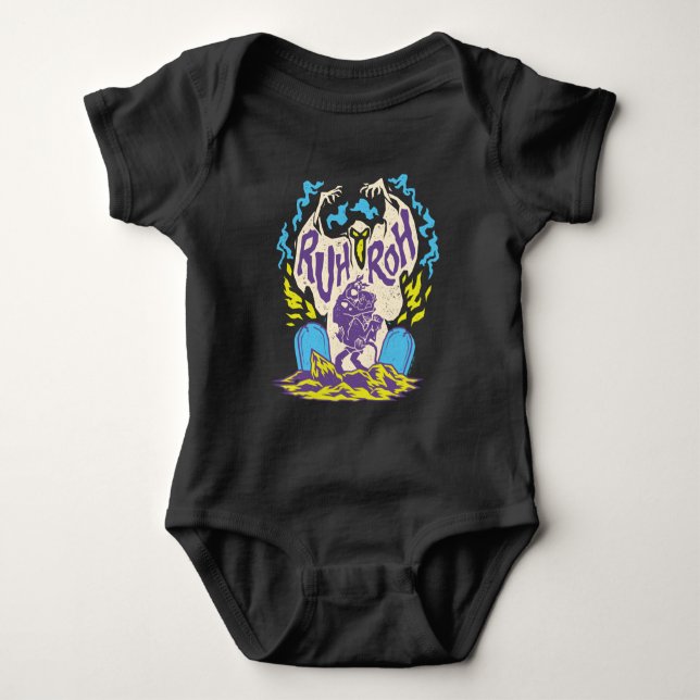 Scooby-Doo | Ruh Roh Scooby & Shaggy Baby Bodysuit (Front)