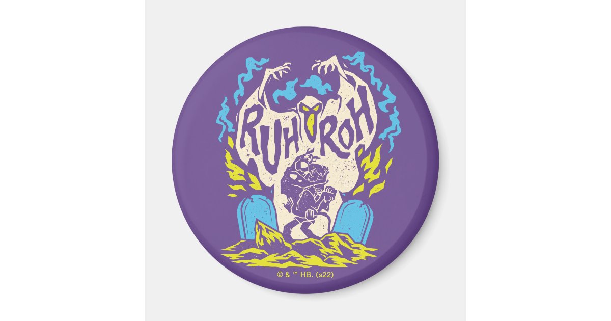 Scooby-Doo | Ruh Roh Scooby & Shaggy Magnet | Zazzle