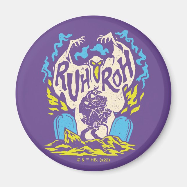 Scooby-Doo | Ruh Roh Scooby & Shaggy Magnet (Front)
