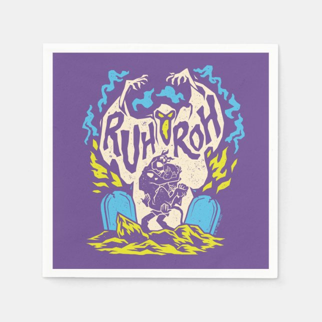 Scooby-Doo | Ruh Roh Scooby & Shaggy Napkins (Front)