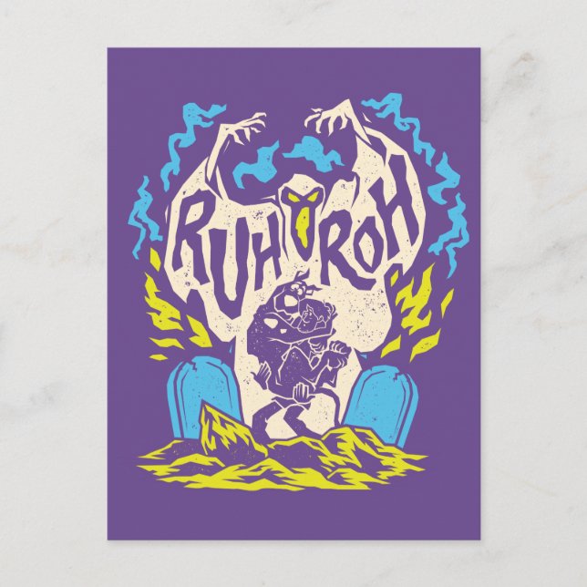 Scooby-Doo | Ruh Roh Scooby & Shaggy Postcard (Front)