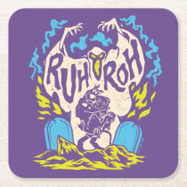 Scooby-Doo | Ruh Roh Scooby & Shaggy Square Paper Coaster