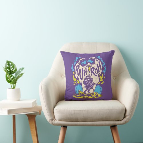 Scooby_Doo  Ruh Roh Scooby  Shaggy Throw Pillow