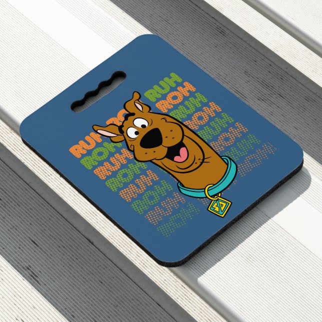 Scooby-Doo Ruh Roh Seat Cushion (In Situ)
