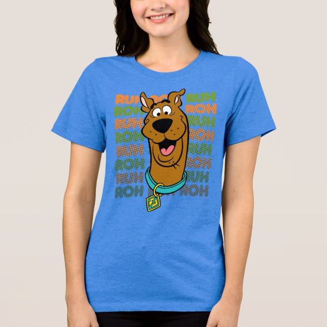Scooby-Doo Ruh Roh Tri-Blend Shirt (Front)