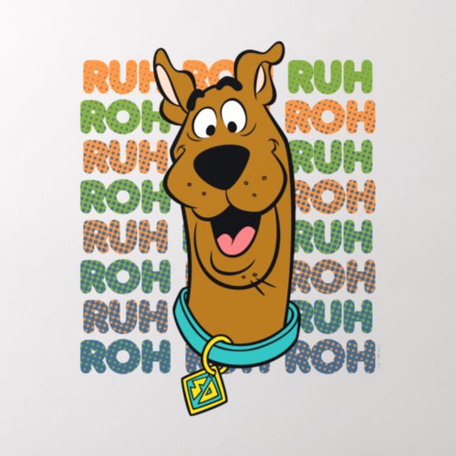 Scooby_Doo Ruh Roh Wall Decal