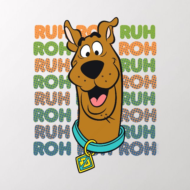 Scooby-Doo Ruh Roh Wall Decal (Insitu 2)