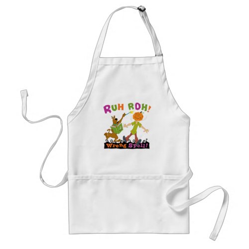 Scooby_Doo  Ruh Roh Wrong Spell Adult Apron