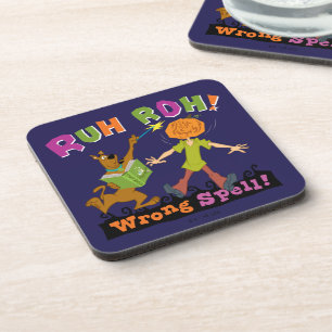 Scooby-Doo   Ruh Roh! Wrong Spell! Beverage Coaster