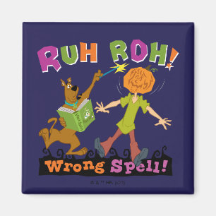 Scooby-Doo Ruh Roh! Wrong Spell! Magnet