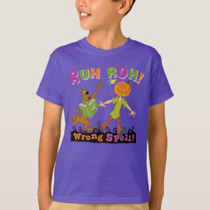 Scooby-Doo Ruh Roh! Wrong Spell! T-Shirt