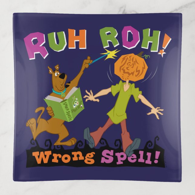 Scooby-Doo | Ruh Roh! Wrong Spell! Trinket Tray (Front)
