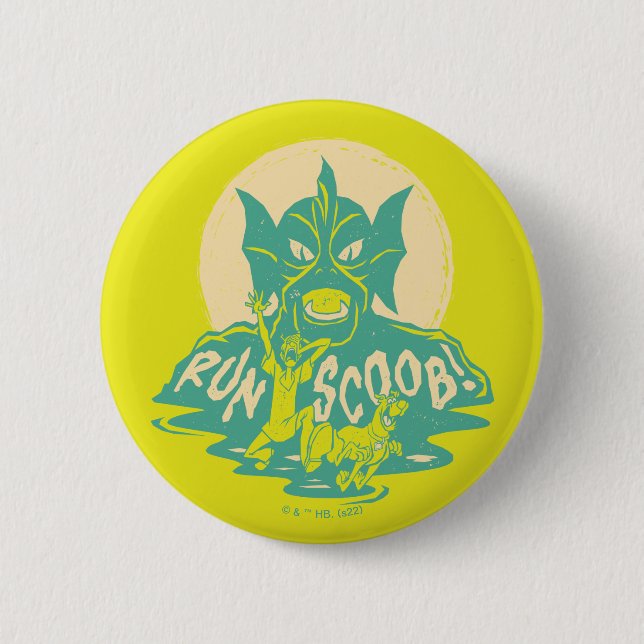 Scooby-Doo | Run Scoob! Button (Front)