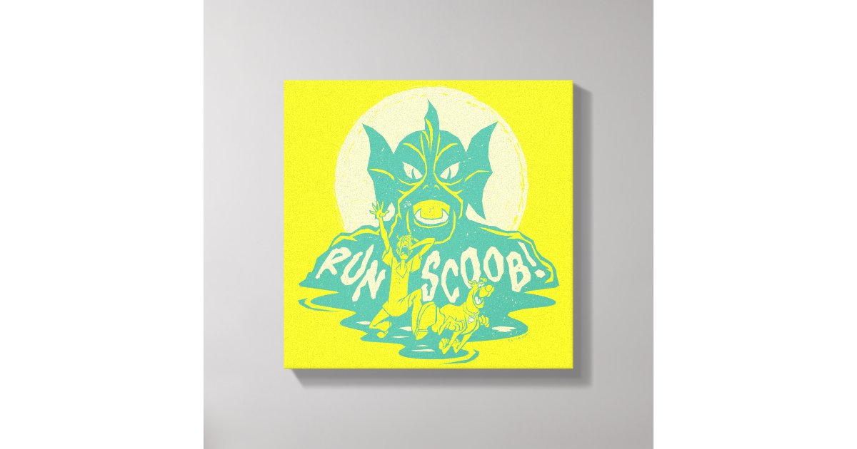 Scooby-Doo | Run Scoob! Canvas Print | Zazzle