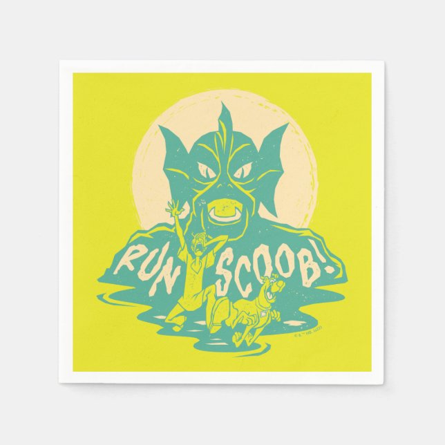 Scooby-Doo | Run Scoob! Napkins (Front)