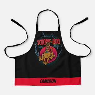 Scooby-Doo Running From Ghosts Graphic Apron
