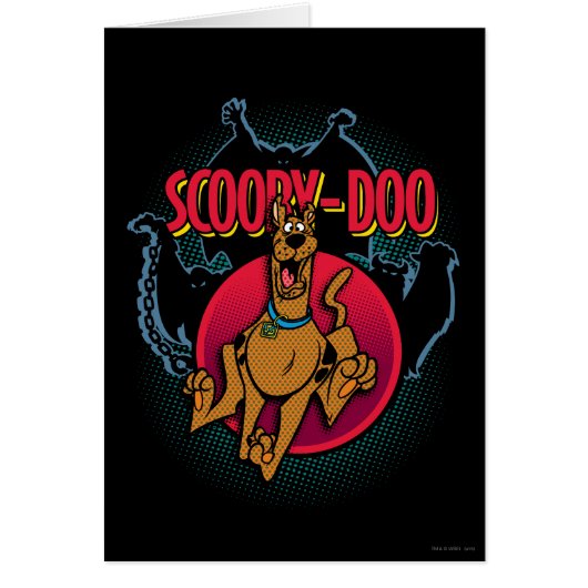 Scooby-Doo Running From Ghosts Graphic Cards (Front)