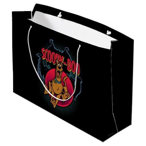 Scooby_Doo Running From Ghosts Graphic Large Gift Bag